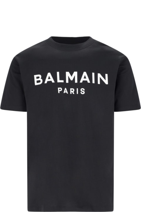 メンズ新着アイテム Balmain Logo T-shirt