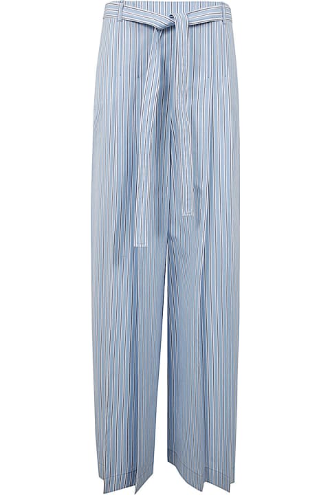 ウィメンズ Alberta Ferrettiのパンツ＆ショーツ Alberta Ferretti Striped Maxi Trouser