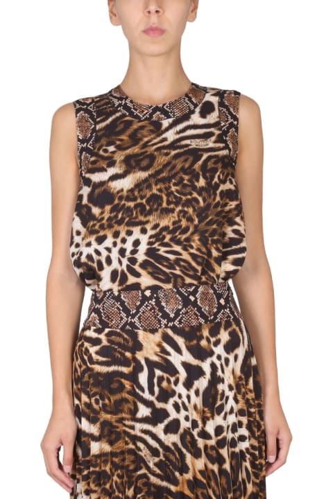 Boutique Moschino Dresses for Women Boutique Moschino Animal Print Top