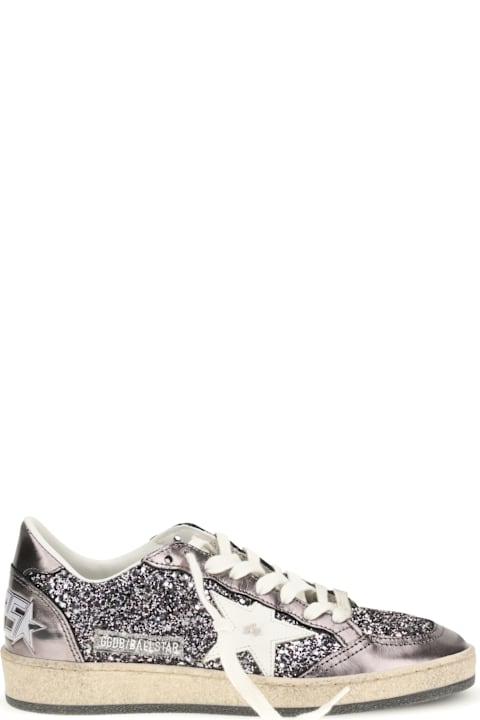 Golden Goose Ballstar Glitter Sneakers