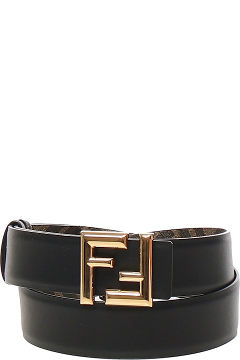Fendi for Men Fendi Ff Rounded Belt
