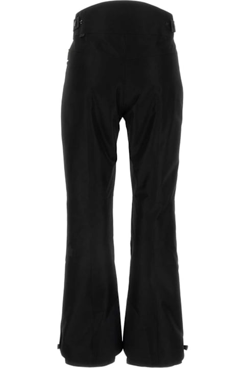 سراويل طويلة وقصيرة لـ السيدات Moncler Grenoble Black Polyester Pant