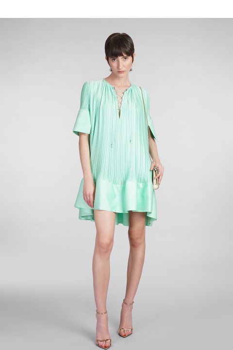ウィメンズ Lanvinのワンピース＆ドレス Lanvin Dress In Green Polyester