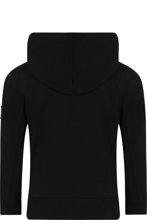 Calvin Klein for Kids Calvin Klein Black Sweatshir For Boy With Logo