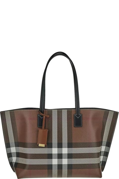 Fashion for Women Burberry Check Tote Bag