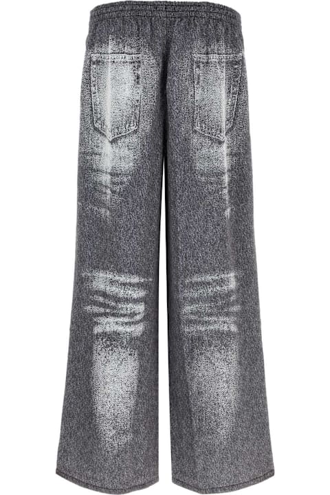 Diesel for Men Diesel Printed Polyester Diesel X Savage X Fenty Stains And Trompe Pyjama Pant