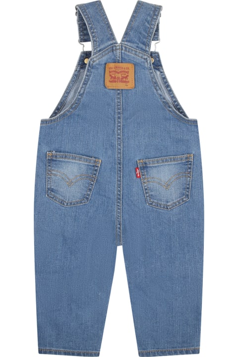 Topwear for Baby Boys Levi's Denim Dungarees For Baby Boy