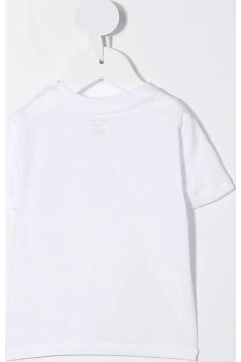 Ralph Lauren for Kids Ralph Lauren White T-shirt With Navy Blue Pony