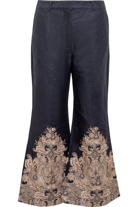 Zimmermann Pants & Shorts for Women Zimmermann Natura Flare Trousers