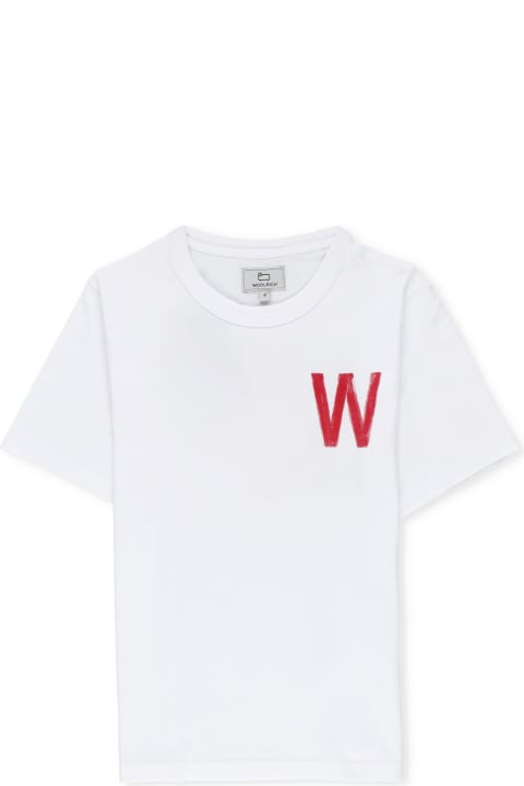 Woolrich T-Shirts & Polo Shirts for Boys Woolrich T-shirt With Print