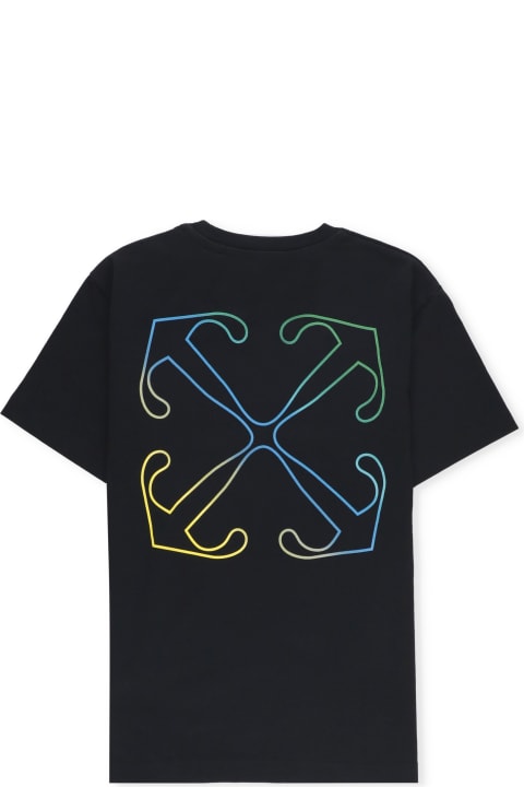 Topwear for Boys Off-White Logoed T-shirt