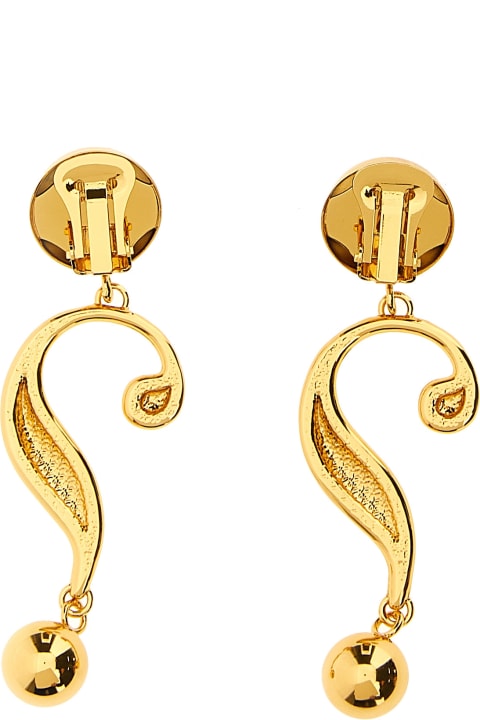 Moschino Jewelry for Women Moschino 'question Mark' Earrings