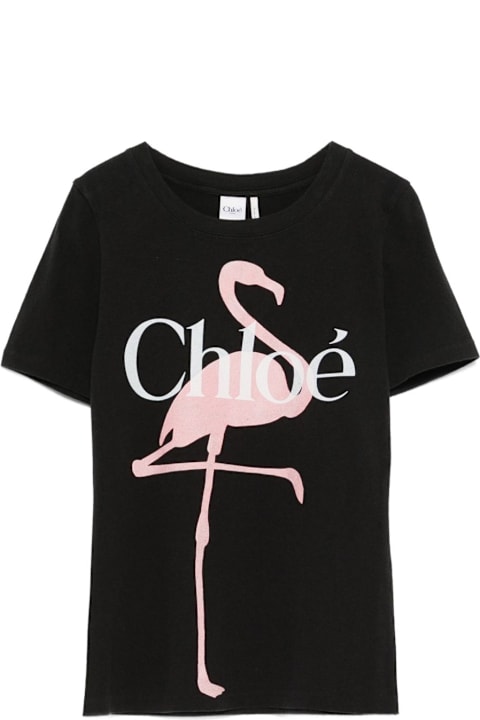 أدوات منزلية Chloé Printed Cotton T-shirt