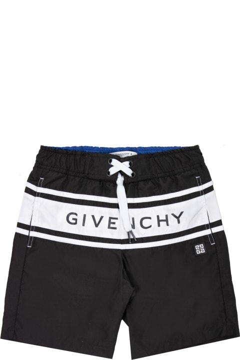 Givenchyのボーイズ Givenchy Nylon Swim Shorts