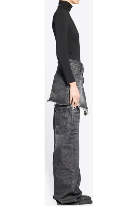 Balenciaga Clothing for Women Balenciaga Cut-up Mini Skirt