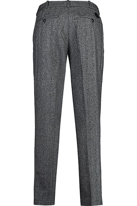آخر صيحات الموضة من القسم الرجالي Moncler Wool Blend Trousers