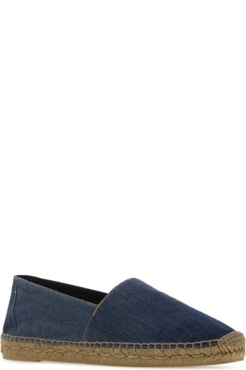 Other Shoes for Men Saint Laurent Ysl Embroidered Slip-on Espadrilles