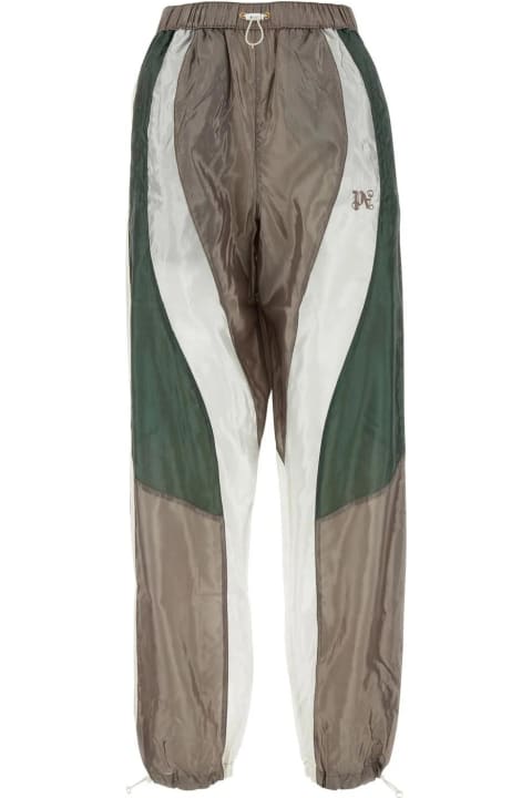 Palm Angels Pants & Shorts for Women Palm Angels Multicolor Viscose Blend Pant