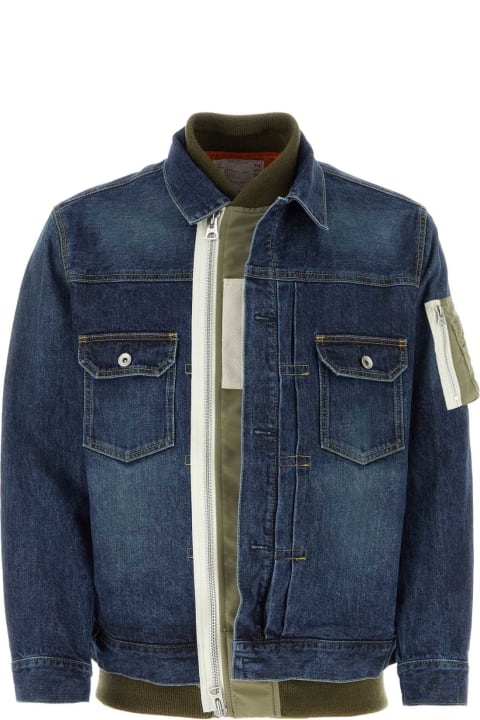 Sacai Coats & Jackets for Men Sacai Denim Jacket