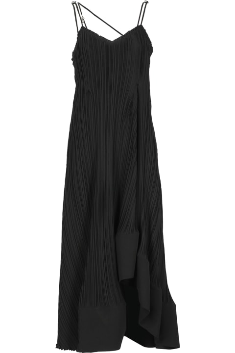 Dresses for Women Lanvin Pleated Sleeveless Dress