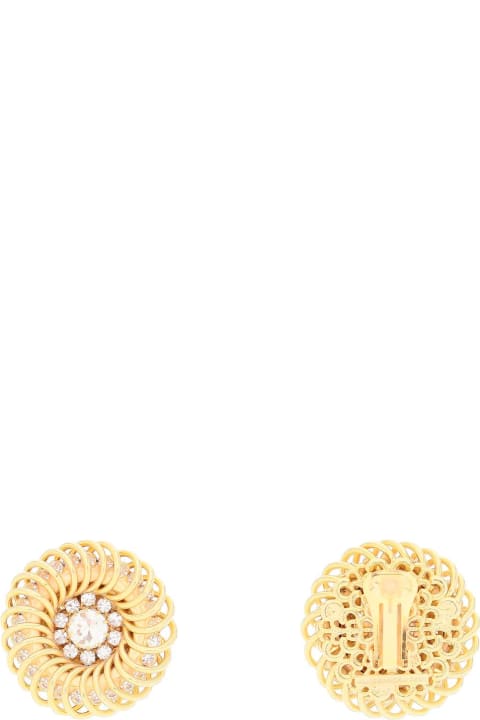 Alessandra Rich Earrings for Women Alessandra Rich Spiral Earrings