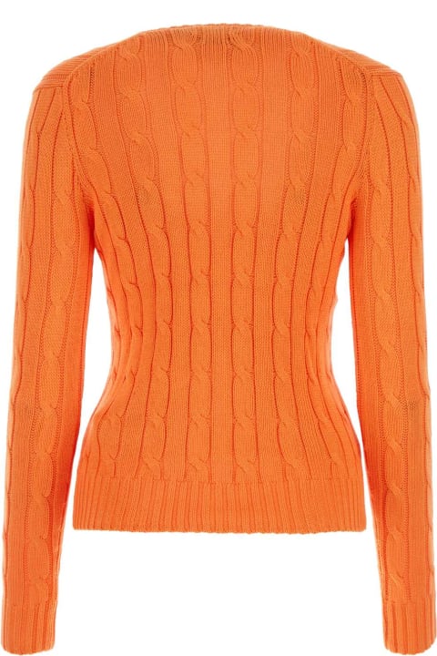 Polo Ralph Lauren for Women Polo Ralph Lauren Orange Cotton Sweater