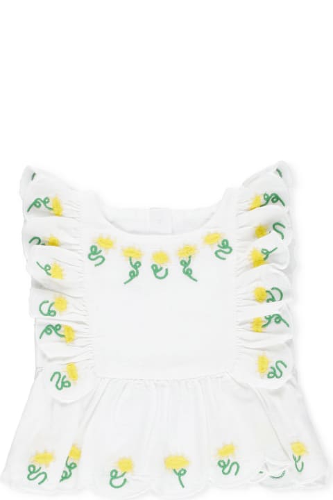 Fashion for Baby Girls Stella McCartney Linen And Cotton Top