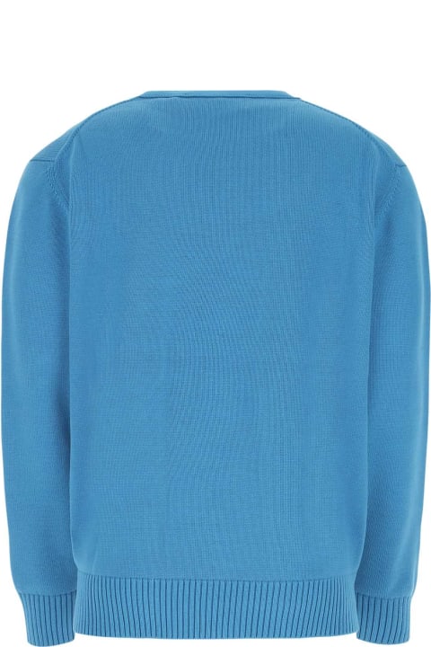 1017 ALYX 9SM Sweaters for Men 1017 ALYX 9SM Turquoise Cotton Sweater