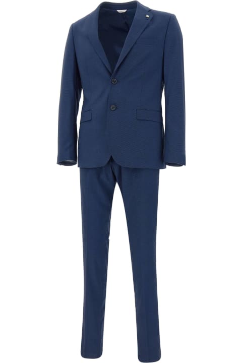 メンズ Manuel Ritzのスーツ Manuel Ritz Two-piece Viscose Suit
