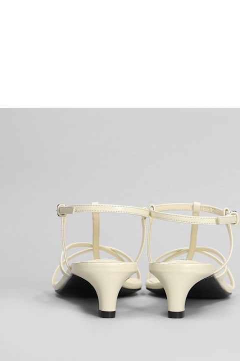 JIL SANDER フリントクリスショツ J02KA0124J45286 401 Killer NEW $690 JIL SANDER White Leather Platform Sneakers