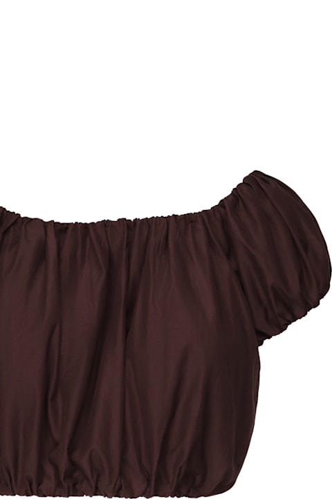 The Andamane for Women The Andamane Whitely Balloon Cropped Top