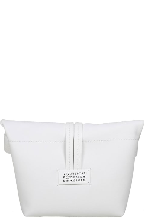 Maison Margiela for Women Maison Margiela Clutch Bag In Soft White Leather