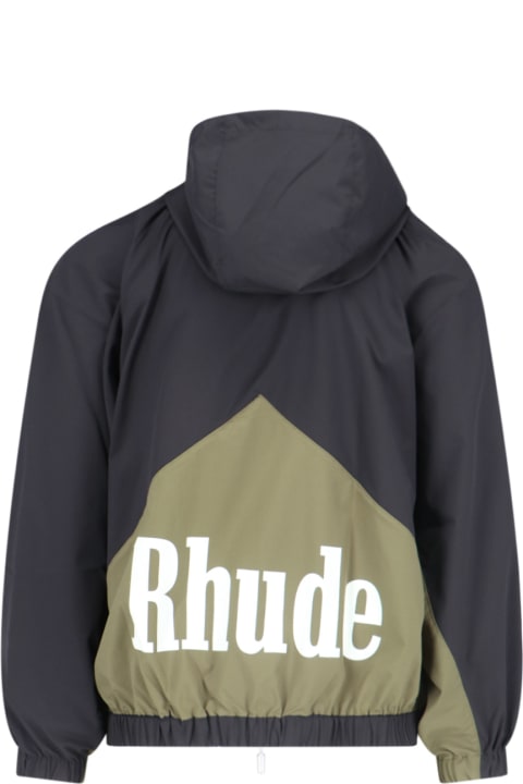 Rhude لـ Men Rhude Technical Hooded Jacket