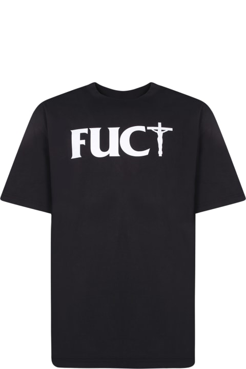 Fuct Clothing for Men Fuct Crossed Fuct Black T-shirt
