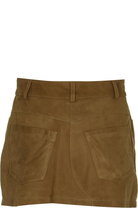 DFour Skirts for Women DFour 5 Pockets Short Skirt