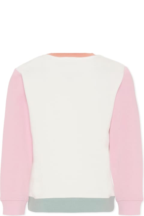 Homeware Stella McCartney Kids Color-block Sweatshirt With Logo For Girl
