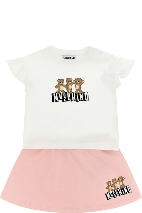 インテリア Moschino 'moschino Teddy Bear' T-shirt + Skirt Set
