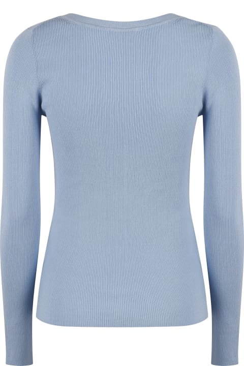 Parosh Sweaters for Women Parosh V-neck T-shirt
