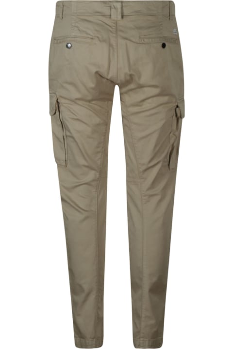 C.P. Company Pants for Men C.P. Company Satin Stretch Cargo Pants