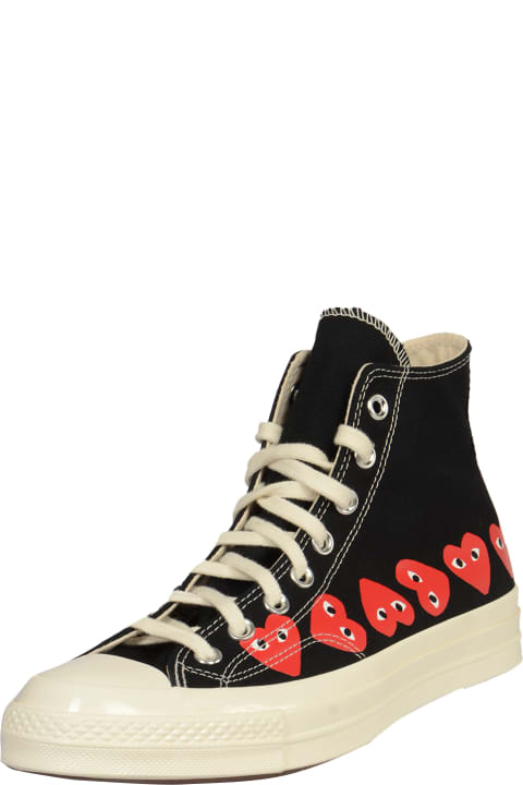 Comme des Garçons Play for Women Comme des Garçons Play 70 Cdg Hi Chuck Sneakers