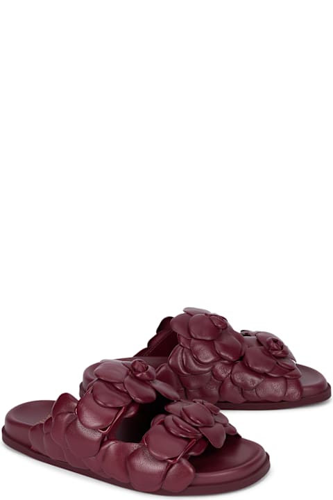 Homeware Valentino Garavani Slides In Leather