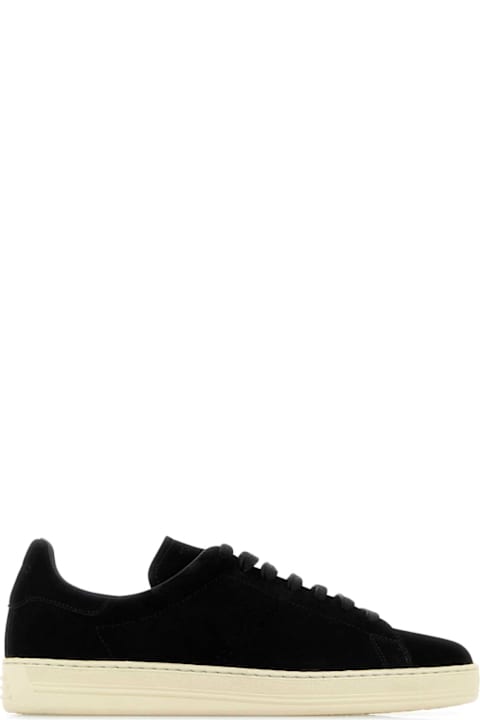 Homeware Tom Ford Black Suede Warwick Sneakers