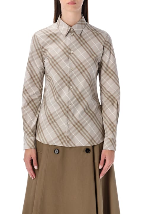 Homeware Burberry London Burberry London Slim Fit Cotton Check Shirt