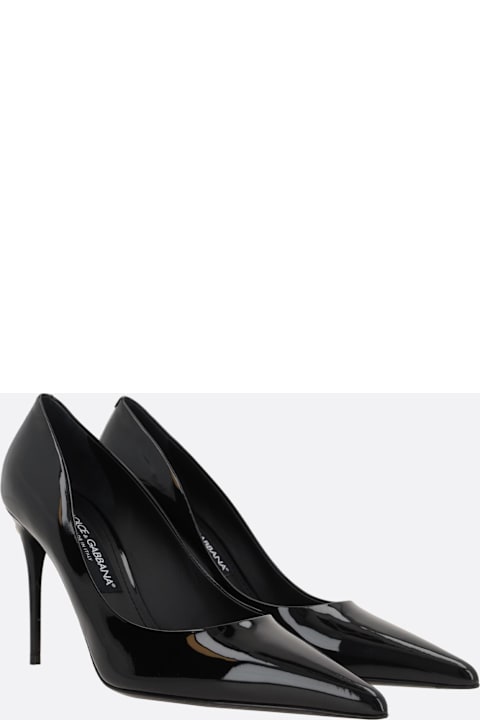 Dolce & Gabbana High-Heeled Shoes for Women Dolce & Gabbana Lollo Pumps In Patent Leather