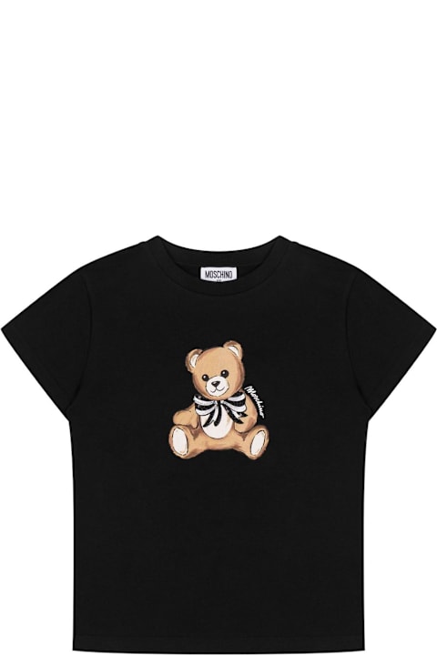 Homeware Moschino Moschino Kid's - Printed T-shirt - Black