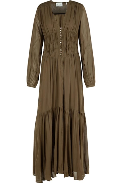 Marant Étoile for Men Marant Étoile Briane' Khaki Viscose Dress