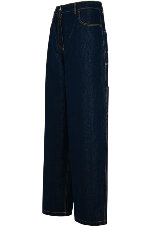 Homeware Etro Blue Cotton Blend Jeans