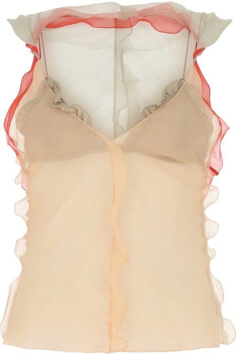 Homeware Fendi Light Pink Chiffon Top