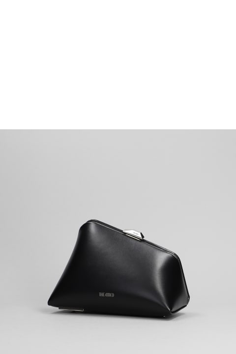 Clutches for Women The Attico Midnight Clutch In Black Leather