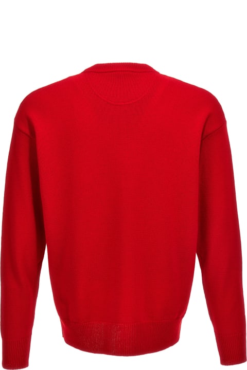 Valentino garavani Logo Embroidery Sweater